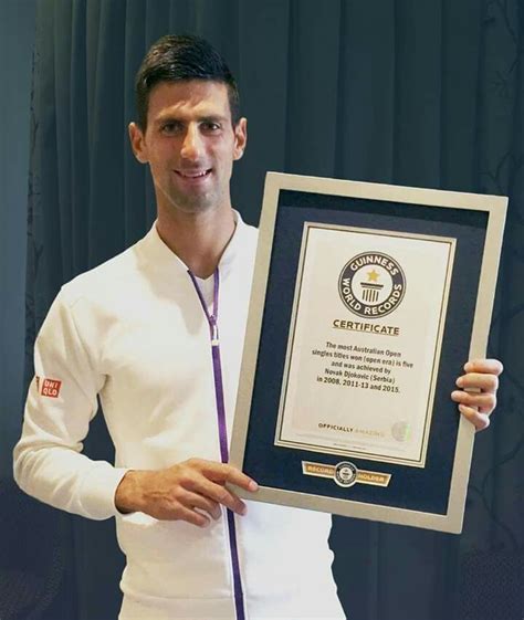 Guinnessworldrecords Tennis Novakdjokovic The Biggest Names In The