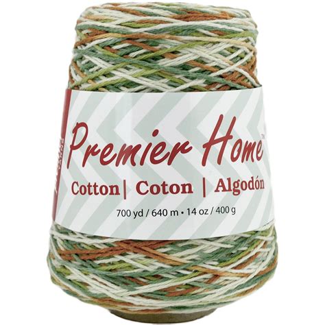 Premier Home Woodland Cotton Classic Yarn Cone 700 Yards