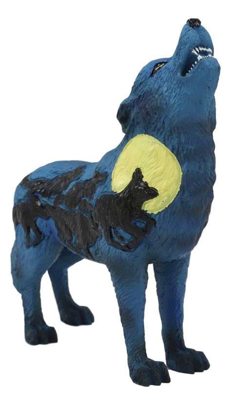 This Howling Wolf Totem Spirit Figurine Measures Approximately 625l