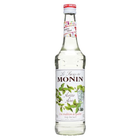Monin Mojito Mint Syrup 70cl Bottle Buy At Drinkstuff