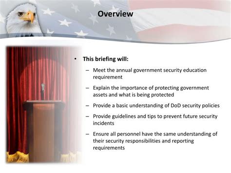 Ppt Annual Security Refresher Briefing Note All Classified Markings