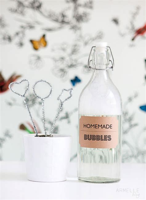 How To Make Homemade Bubble Solution And Blowers Armelle Blog