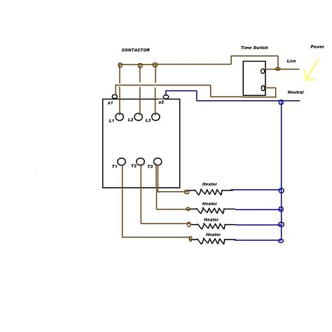 contactor wiring diagram    wiring diagram
