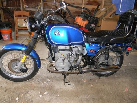 1977 Bmw R100 Motorcycle 1000cc Low Miles Matching S Rare Bike Runs