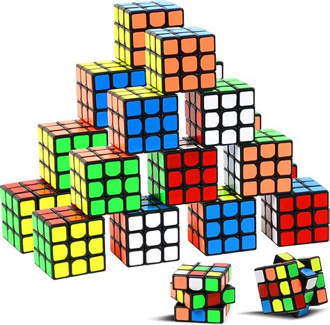 Rubix Cube 3x3 Mini 30mm Puzzle Brain Teaser Rubics Magic Miniature
