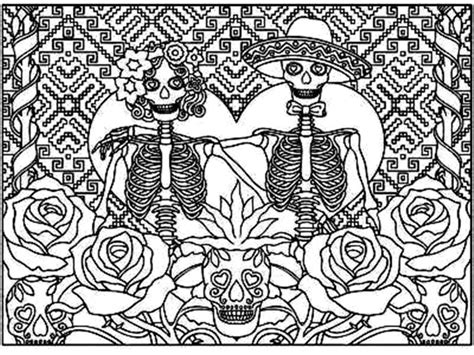 Pinto Dibujos Mandala del día de muertos para colorear
