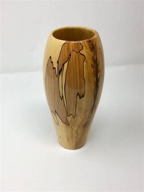 Spalted Maple Vase Spalted Maple Fine Art Woodturning Woodturning Bowl
