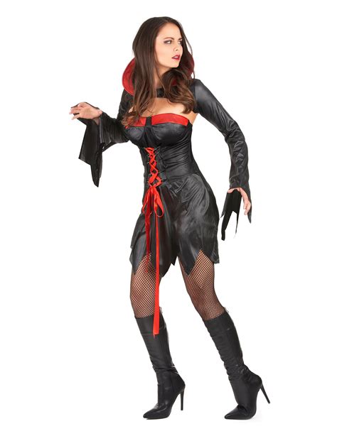 Disfarce Vampira Sexy Mulher Halloween Disfarces Adultosmascarilhas E Fatos De Carnaval Vegaoo