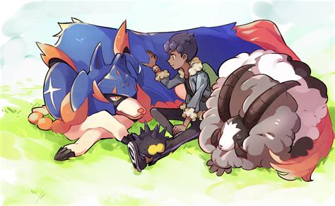 Hop Zacian Pincurchin And Dubwool Pokemon And 1 More Drawn By