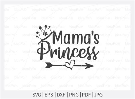 Mamas Princess Svg Dog Bandana Svg Bun Graphic By Dinvect · Creative