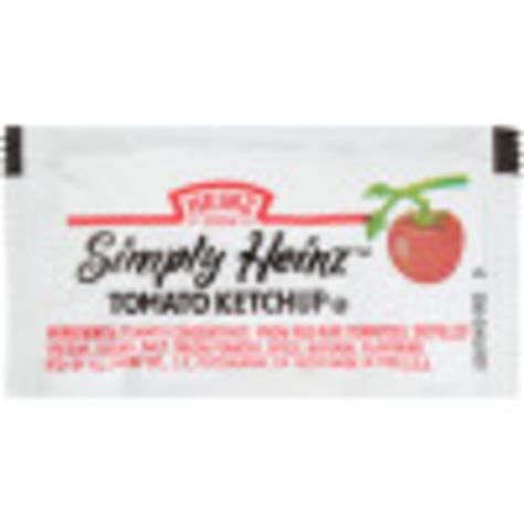 Simply Heinz Single Serve Ketchup 9 Gr Packets Pack Of 1000 Food