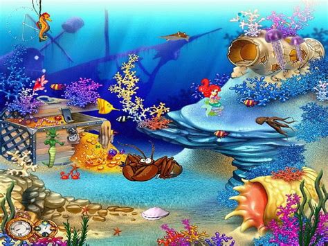 Free Aquarium Screensaver Animated Aquaworld Moving Screensavers