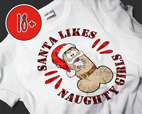 santa likes naughty girls christmas sublimation design hand etsy