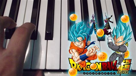 Dragon Ball Super Op 1 Chozetsu Dynamic Piano Tutorial Notas