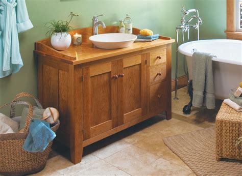 From general topics to more of what you would expect to find here. Shaker-Style Cherry Vanity | Woodworking Project ...