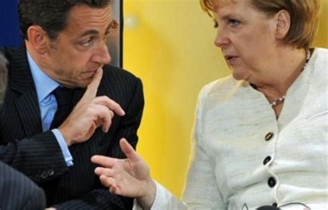 Sarkozy Déclare Sa Flamme à Merkel Et Loue Le Couple Franco Allemand