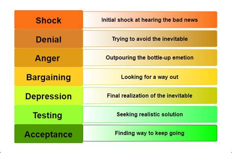 Seven Stages Of Grief Definitionn Differences And Examples