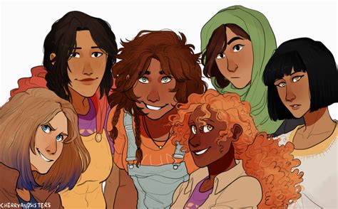 Riordanverse Women Of Color Art By Cherryandsisters On Twitter