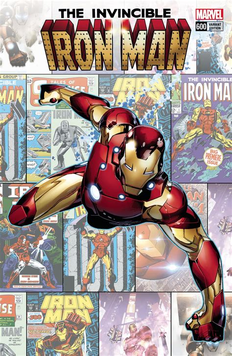Invincible Iron Man 600 Coipel Cover Fresh Comics