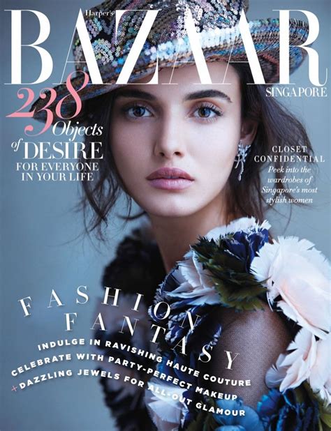 Blanca Padilla Haute Couture Editorial Harpers Bazaar Singapore
