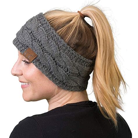 Buy Knitted Crochet Twist Women Headband Winter Ear
