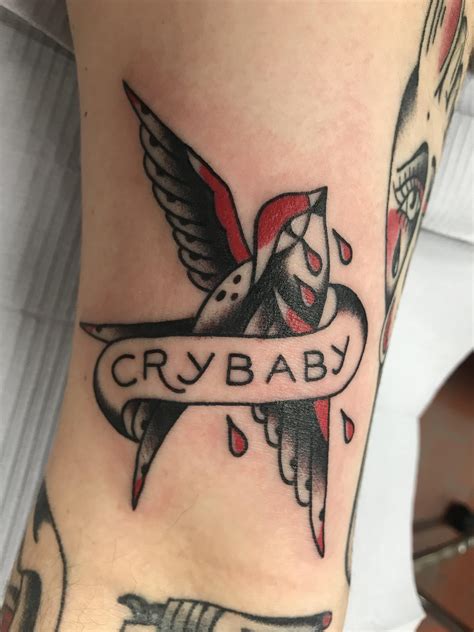 Cry Baby Tattoo Lil Peep