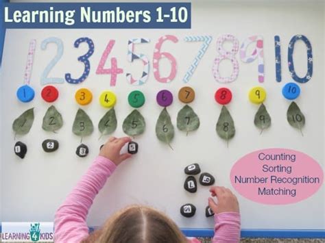 Counting And Number Recognition Learning 4 Kids