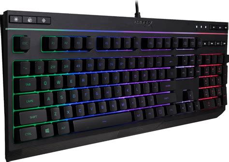 Hyperx Alloy Core Full Size Wired Gaming Membrane Keyboard With Rgb