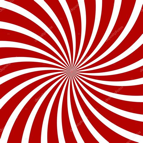 Red Hypnosis Spiral Pattern Illusion Optique Vecteur Image