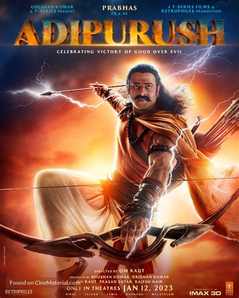 Adipurush 2023 Indian Movie Poster