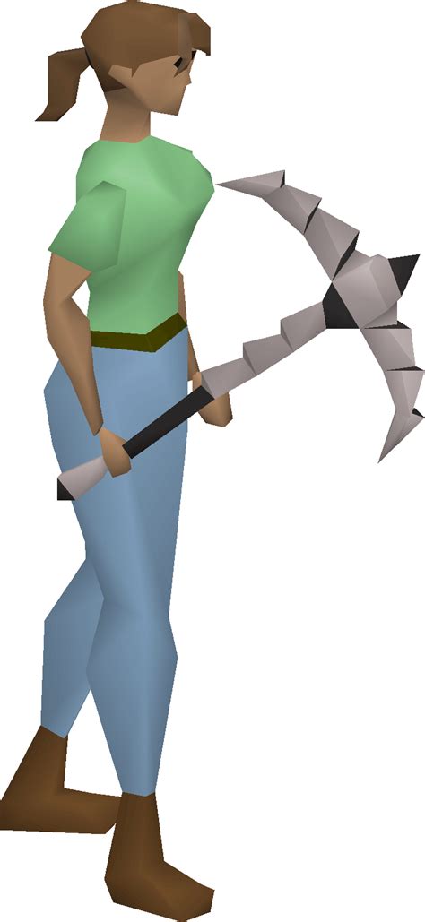 File3rd Age Pickaxe Equipped Femalepng Osrs Wiki