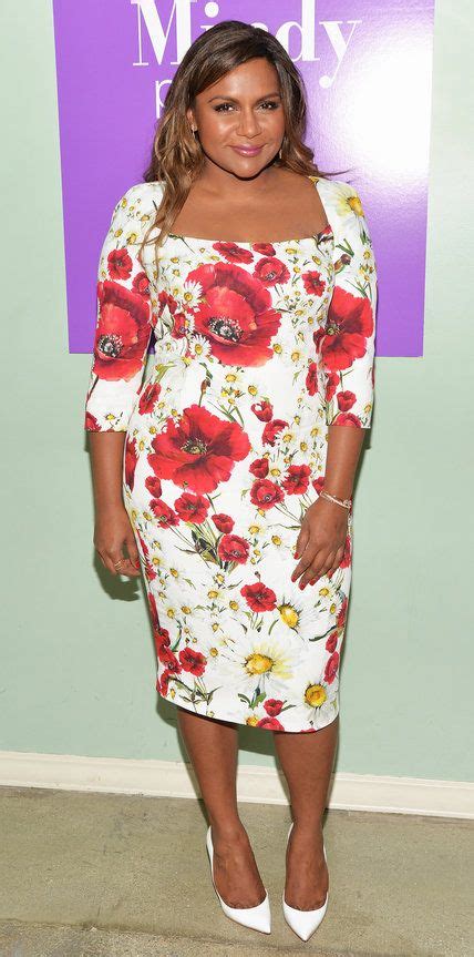 Mindy Kaling In Dolce And Gabbana Attends The For Your Consideration