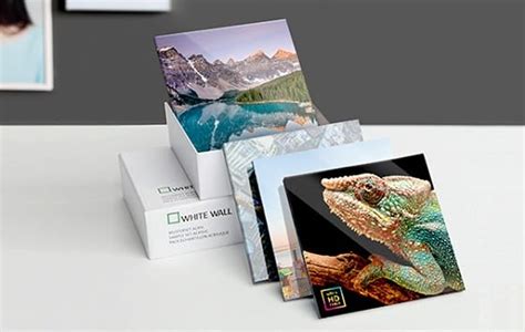 Acrylic Prints Photos On Glass Whitewall