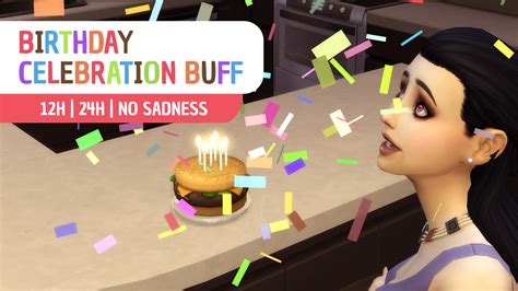 Sims 4 Birthday Party Mod