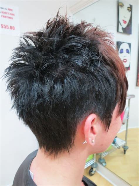 Trendy Medium Hairstyles For Women Spikey Short Hair Short Spiked Hair Short Spiky Haircuts