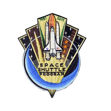 Space Shuttle Program Commemorative Patch 1981 2011 Shop Nasa The
