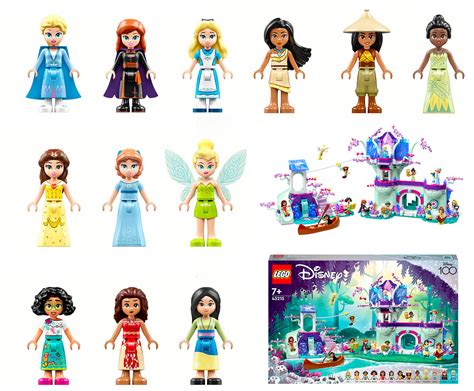 Nouveauté Lego Disney 100th Celebration 2023 43215 The Enchanted