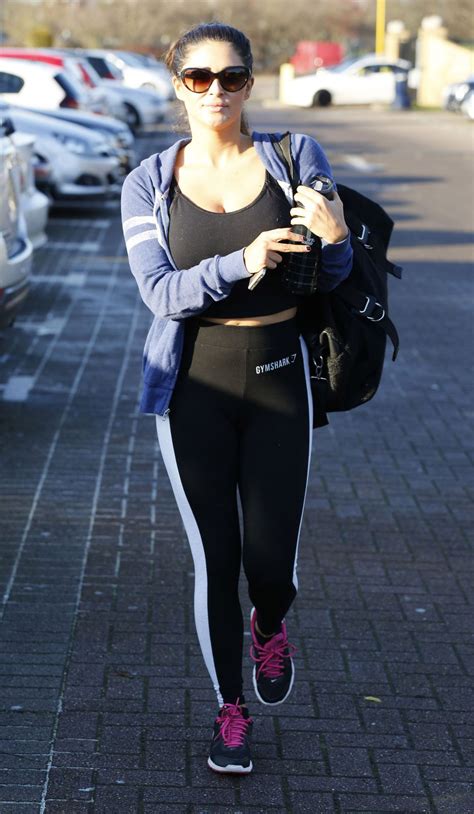 Casey Batchelor In Spandex At A Gym In Essex Hawtcelebs