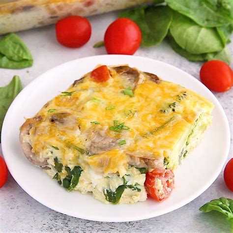 This Make Ahead Veggie Breakfast Casserole Is The Best Over Night