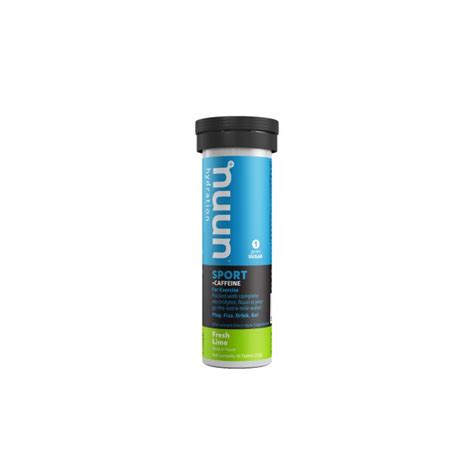 Nuun Sport Electrolyte Tablets Effervescent Hydration Supplement