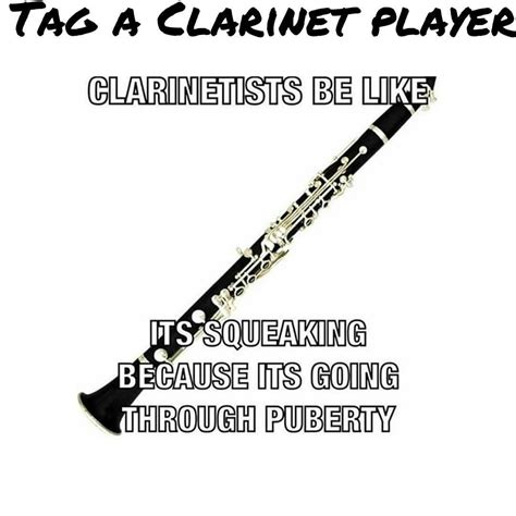 Quotes that contain the word clarinet. Pin by Angelica on Music | Band jokes, Band quotes ...