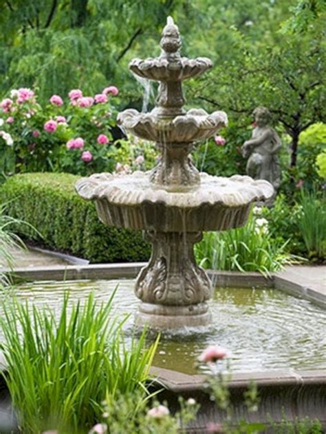 40 Incredible Fountain Ideas To Make Beautiful Garden Freshouz