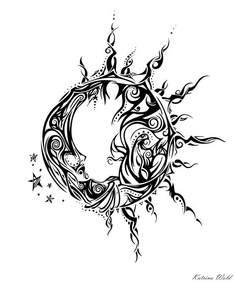 Moon And Stars Drawing At Getdrawings Free Download