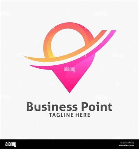 Business Place Point Logo Design Stock Vector Image And Art Alamy
