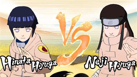 Hinata Genin Vs Neji Genin Naruto Shippudenultimate Ninja Storm 4