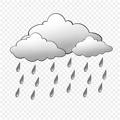 Cloudy Clouds Png Picture Grey Cloudy Clouds Raindrops Rainy Day