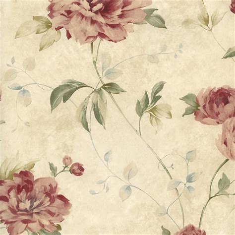 Cg11357 Cottage Garden Page 86 Peony Wallpaper Wallpaper Floral