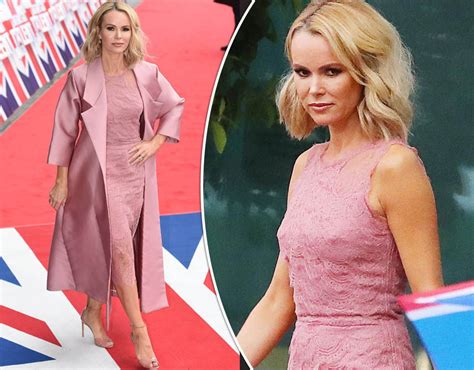 Amanda Holden Flashes Nipples In Jumpsuit At Britains Got Talent