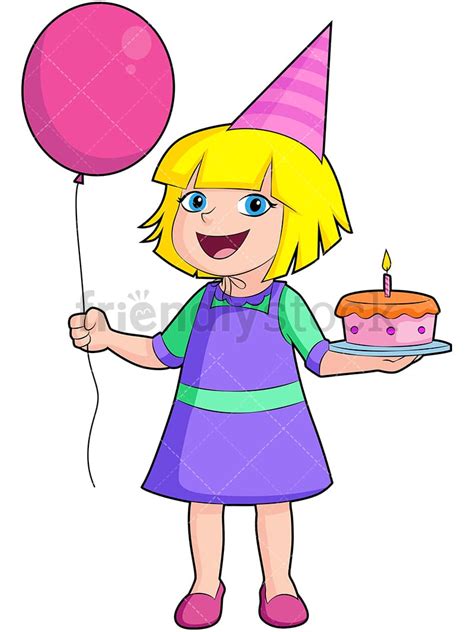 Happy Birthday Girl Clip Art