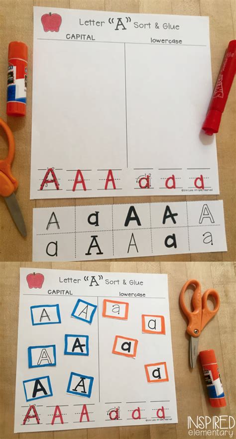 Alphabet Sorting Activity Practice Capital And Lowercase Letters